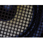 GRILLE MÉTALLIQUE POUR ENCEINTE 5" - NOIR - 10 pcs