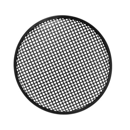 GRILLE MÉTALLIQUE POUR ENCEINTE 38.1cm - NOIR - VS