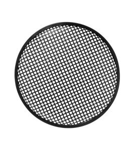 GRILLE MÉTALLIQUE POUR ENCEINTE 38.1cm - NOIR - VS