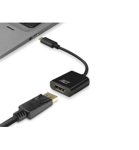 Adaptateur USB-C vers DisplayPort - 4K @ 60 Hz - 0.15 m - Velleman