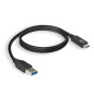 Câble USB 3.0, USB-A à USB-C, 1 mètre