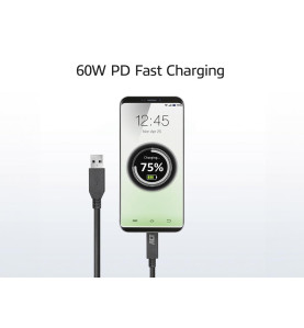 Câble USB 3.0, USB-A à USB-C, 1 mètre - Velleman