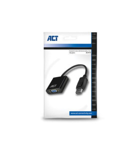 Adaptateur DisplayPort vers VGA - 0.15 m - Velleman