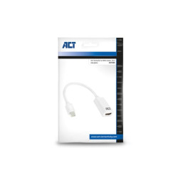 Câble adaptateur Mini DisplayPort mâle - HDMI-A femelle - 0.15 m