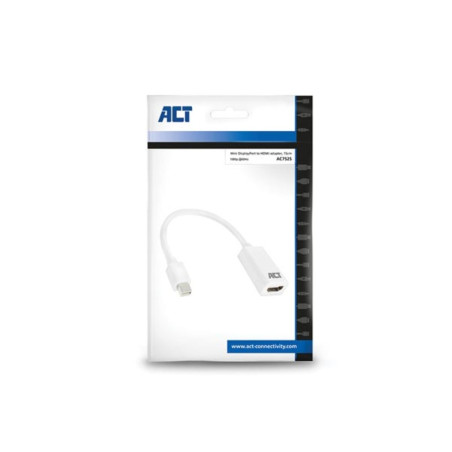 Câble adaptateur Mini DisplayPort mâle - HDMI-A femelle - 0.15 m