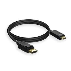 Câble adaptateur DisplayPort vers HDMI - 4K @ 30 Hz - 1.8 m - Velleman