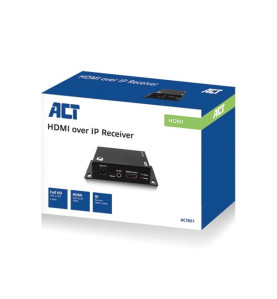 Récepteur HDMI sur IP pour ACTAC7850 avec support IR - Velleman