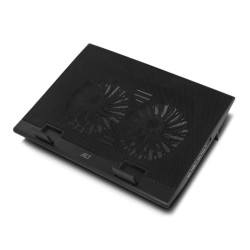 Support pour ordinateur portable, avec ventilateur, hauteur réglable e
