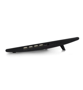 Support pour ordinateur portable, avec ventilateur, hauteur réglable e