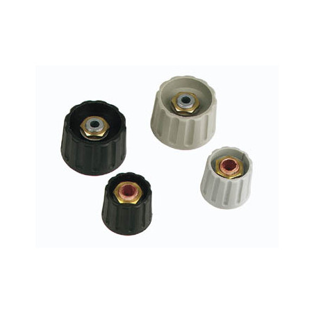 BOUTON  (GRIS 28mm/6mm) 2 PINCES - Velleman
