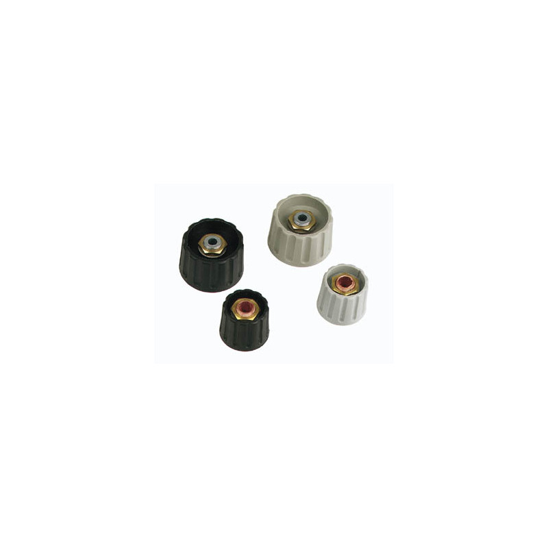 BOUTON (NOIR 45mm/6mm) 2 PINCES