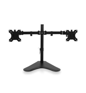 Support de bureau pour moniteur, 2 écrans jusqu'à 32", VESA - Velleman