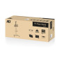 Support de sol mobile pour TV/moniteur, 37" à 70", VESA