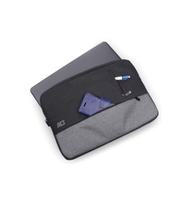 Urban Sleeve - 14.1" - Noir / Gris - Velleman