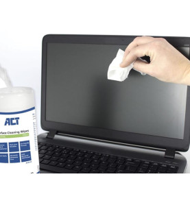 Lingettes pour le nettoyage des écrans et des surfaces (100 pièces) - 