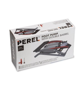 POMPE A PIED DOUBLE CYLINDRE AVEC MANOMETRE - PRL