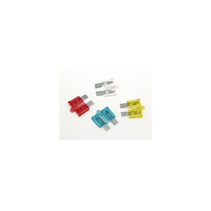 FUSIBLE AUTOMOBILE AVEC VOYANT LUMINEUX (5A - ORANGE)