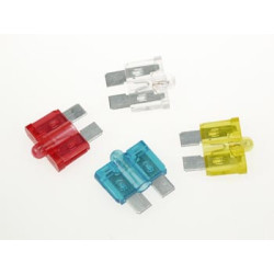 FUSIBLE AUTOMOBILE AVEC VOYANT LUMINEUX (15A - BLEU) - Velleman
