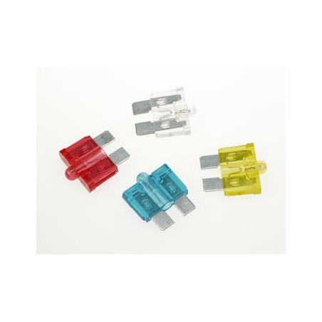 FUSIBLE AUTOMOBILE AVEC VOYANT LUMINEUX (15A - BLEU) - Velleman