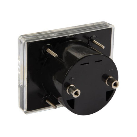 Amperemetre Analogique De Tableau 3A CC / 60 x 47mm