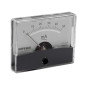 Amperemetre Analogique De Tableau 50mA CC / 60 x 47mm