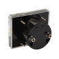 Amperemetre Analogique De Tableau 50mA CC / 60 x 47mm