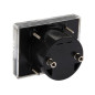 Amperemetre Analogique De Tableau 500mA CC / 60 x 47mm