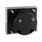 Amperemetre Analogique De Tableau 1A CC / 70 x 60mm