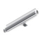 ALU-45 - PROFILÉ EN ALUMINIUM POUR RUBAN LED - PROFILÉ ANGULAIRE 45° - ALUMINIUM ANODISÉ - ARGENT - 2 m