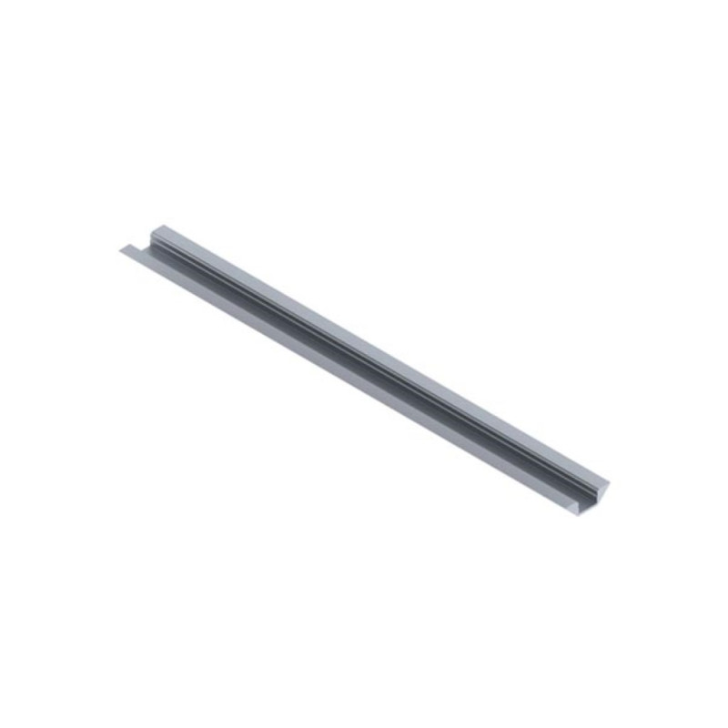 ALU-CORNER - PROFILÉ EN ALUMINIUM POUR RUBAN LED - PROFILÉ ANGULAIRE - ALUMINIUM ANODISÉ - ARGENT - 2 m