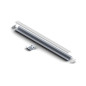 ALU-CORNER - PROFILÉ EN ALUMINIUM POUR RUBAN LED - PROFILÉ ANGULAIRE - ALUMINIUM ANODISÉ - ARGENT - 2 m