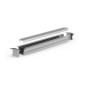 RECESSED SLIMLINE 15 mm - PROFILÉ EN ALUMINIUM POUR RUBAN LED - À ENCASTRER - ALUMINIUM ANODISÉ - ARGENT - 2 m
