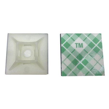 BASES AUTO-ADHESIVES POUR ATTACHES DE CABLE (NON INCL.) - Velleman