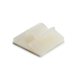 ATTACHES DE CABLE AUTO-ADHESIVES - Ø 5.8 - 6.5 mm / 20 x 18 mm / 10 pc