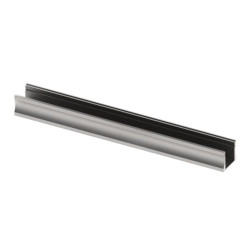 SLIMLINE 15 mm - PROFILÉ EN ALUMINIUM POUR RUBAN LED - ALUMINIUM ANODI