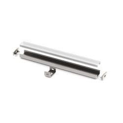 SLIMLINE 7 mm - PROFILÉ EN ALUMINIUM POUR RUBAN LED - ARGENT - 2 m