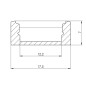 SLIMLINE 7 mm - PROFILÉ EN ALUMINIUM POUR RUBAN LED - ARGENT - 2 m SLIMLINE 7 mm - PROFILÉ EN ALUMINIUM POUR RUBAN LED - ARGENT - 2 m