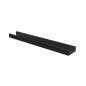 SLIMLINE 7 mm - PROFILÉ POUR RUBAN LED - 2 m - NOIR