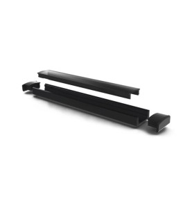 SLIMLINE 7 mm - PROFILÉ POUR RUBAN LED - 2 m - NOIR - Velleman