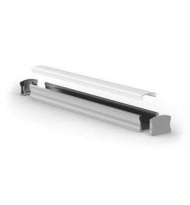 SLIMLINE WIDE - 15 mm - PROFILÉ EN ALUMINIUM POUR RUBAN LED - ALUMINIU
