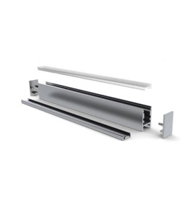 ALU-SWISS - PROFILÉ EN ALUMINIUM POUR RUBAN LED - ÉTROIT 6-8 mm - ALUM
