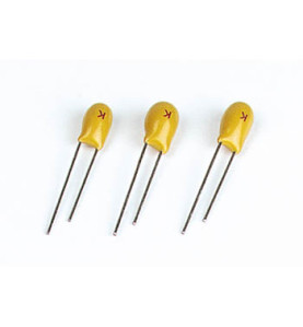 CONDENSATEUR TANTALE  0.10µF / 35V - Velleman