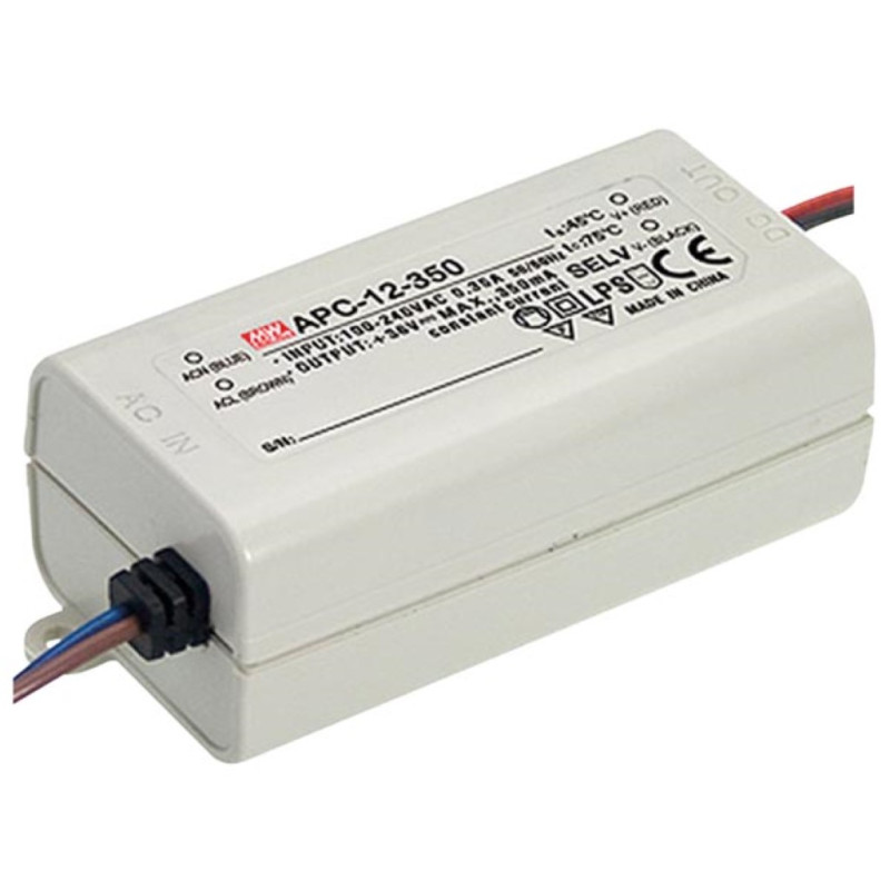 DRIVER DE LED À COURANT CONSTANT - 1 SORTIE - 350 mA - 12 W DRIVER DE LED À COURANT CONSTANT - 1 SORTIE - 350 mA - 12 W