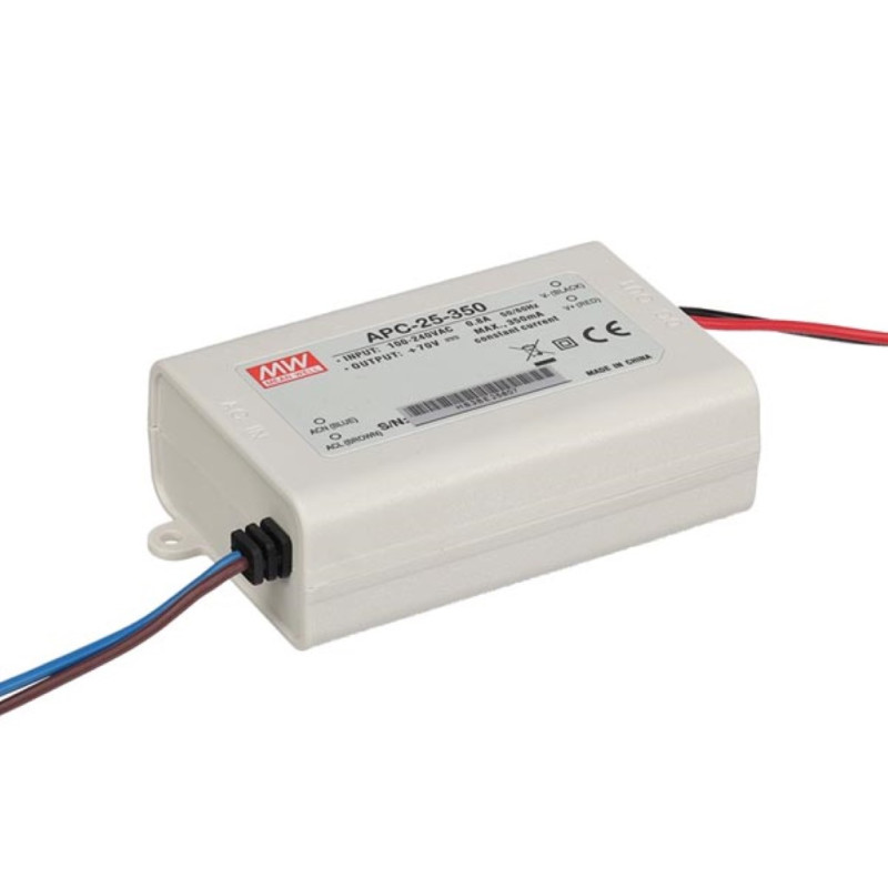 DRIVER DE LED À COURANT CONSTANT - 1 SORTIE - 350 mA - 25 W DRIVER DE LED À COURANT CONSTANT - 1 SORTIE - 350 mA - 25 W