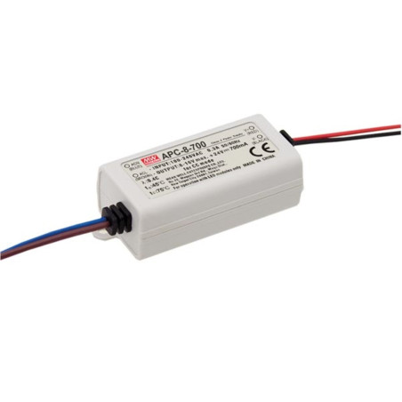 DRIVER DE LED À COURANT CONSTANT - 1 SORTIE - 700 mA - 7.7 W - Vellema