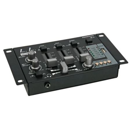 TABLE DE MIXAGE - 2 CANAUX + ENTRÉE USB - VS