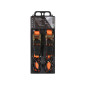 SANGLE D'ARRIMAGE AVEC TENDEUR À CLIQUET 500 kg - 25 mm x 5 m - 2 pcs