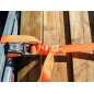SANGLE D'ARRIMAGE AVEC TENDEUR À CLIQUET 500 kg - 25 mm x 5 m - 2 pcs