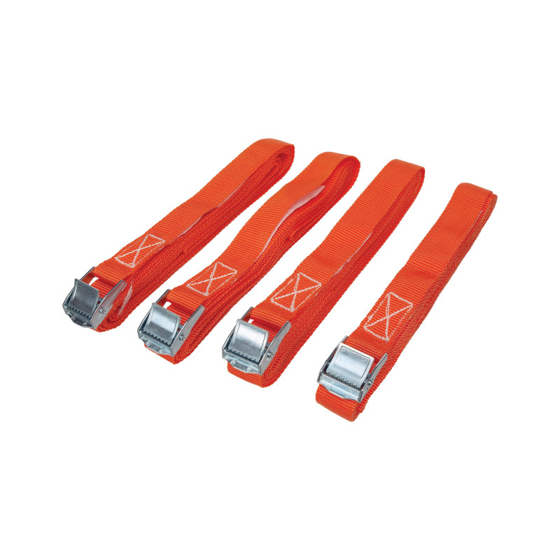 SANGLE D'ARRIMAGE 400 kg - 3.6 m x 25 mm - 4 pcs SANGLE D'ARRIMAGE 400 kg - 3.6 m x 25 mm - 4 pcs