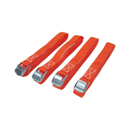 SANGLE D'ARRIMAGE 400 kg - 3.6 m x 25 mm - 4 pcs - PRL